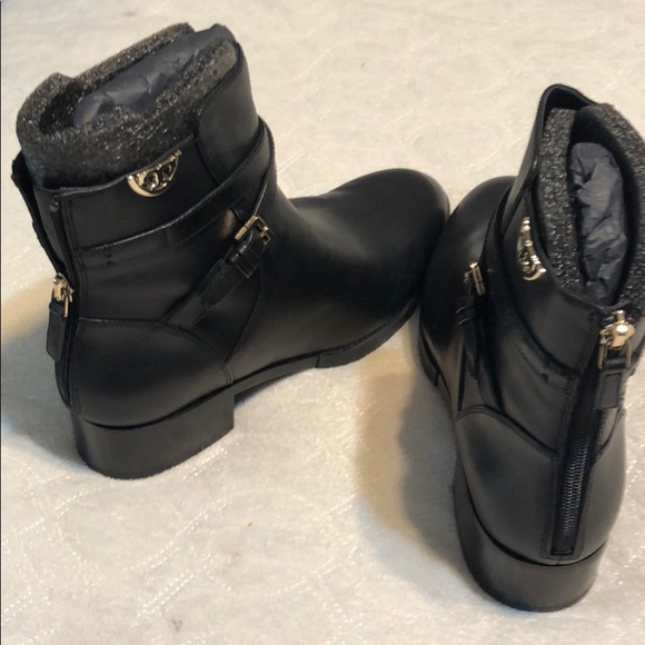 10.5 Tory Burch Boots Leather Sidney Boot - Picture 5 of 8